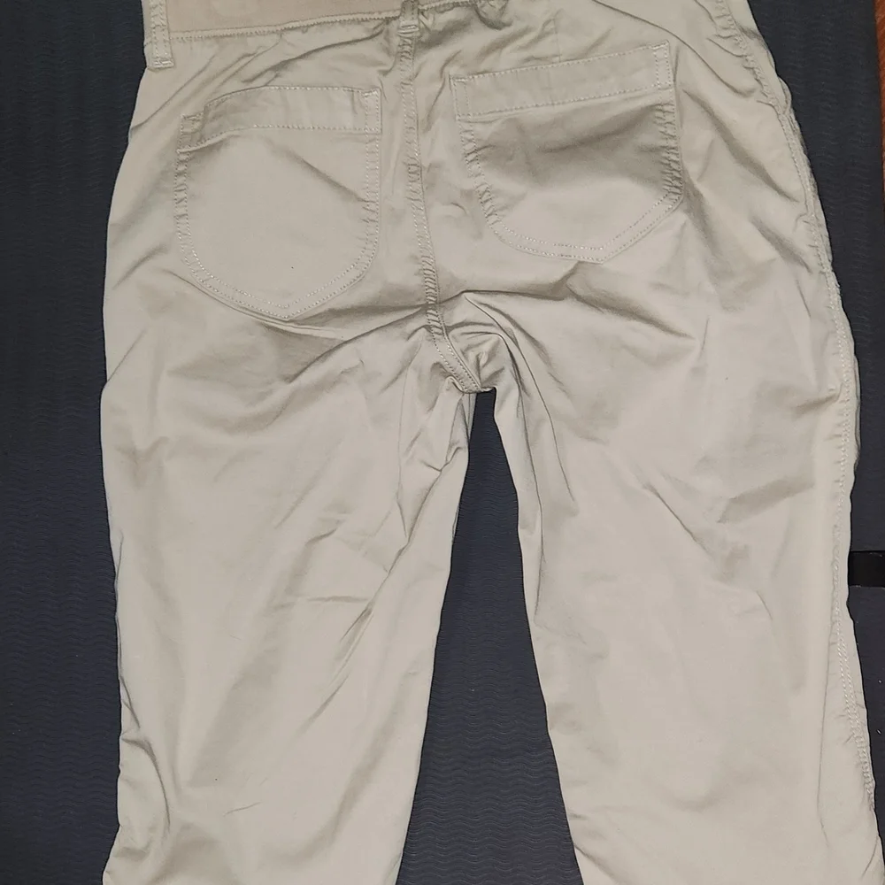 Lee Relaxed Fit Mid Rise Khaki Pants
